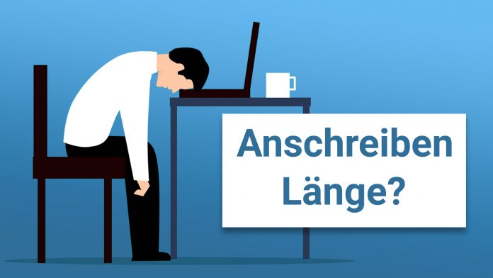 Bewerbung - Anschreiben Länge - Länger als 1 Seite?