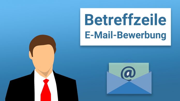 Betreff von E-Mail-Bewerbung richtig formulieren mit Beispielen