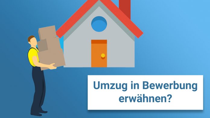 Bewerbung Umzug