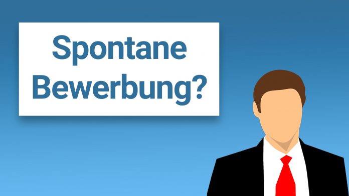 Initiativbewerbung Spontane Bewerbung Blitzbewerbung